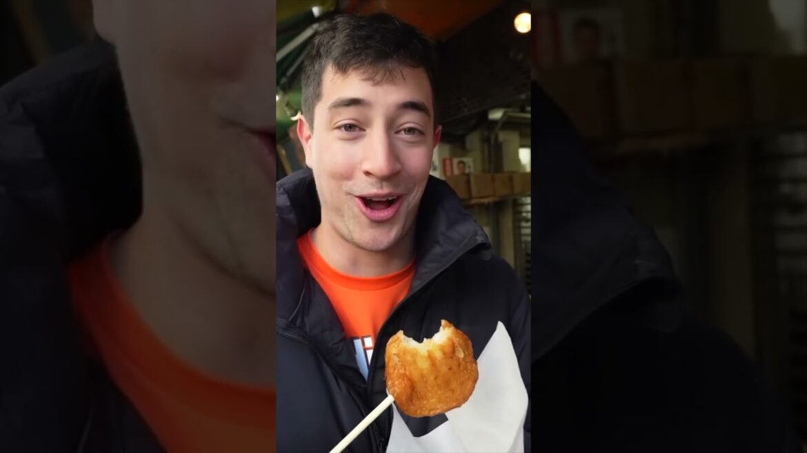 🇯🇵 REAL JAPANESE STREET FOOD - Japanese Grilled Cake 🍢