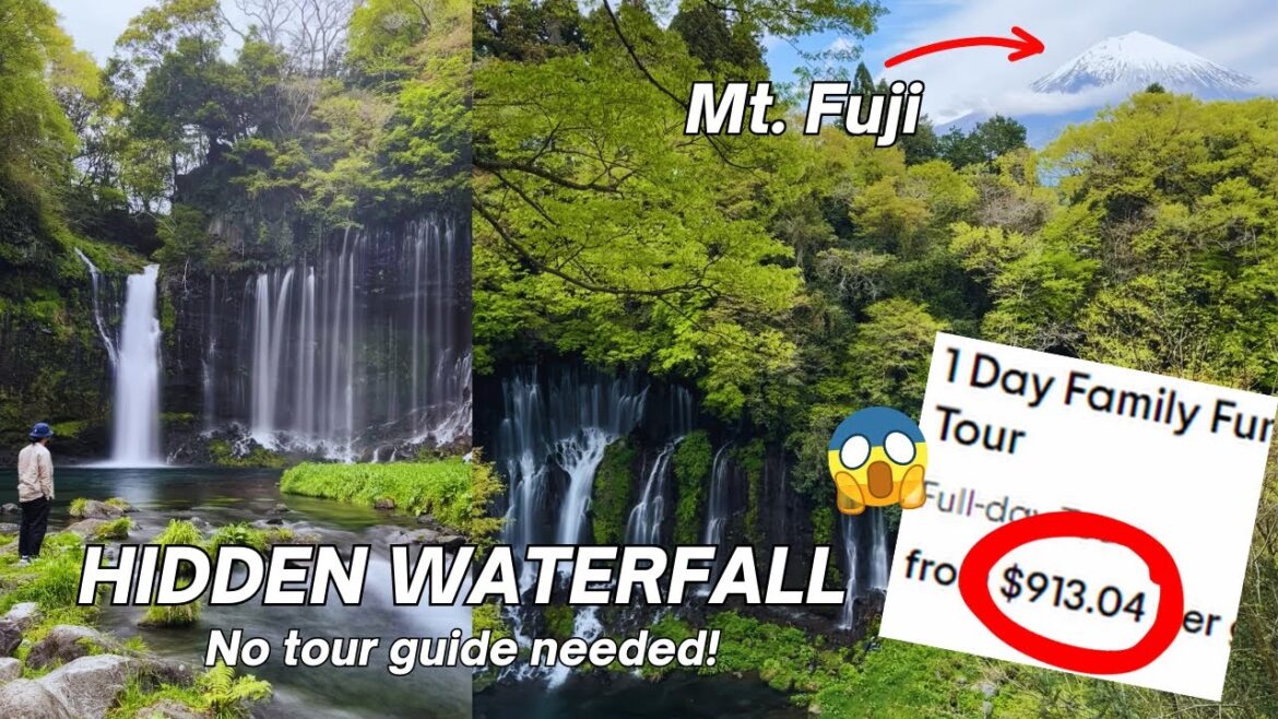 Guide to Mt Fuji's hidden waterfall | Don't pay $900+ for a tour