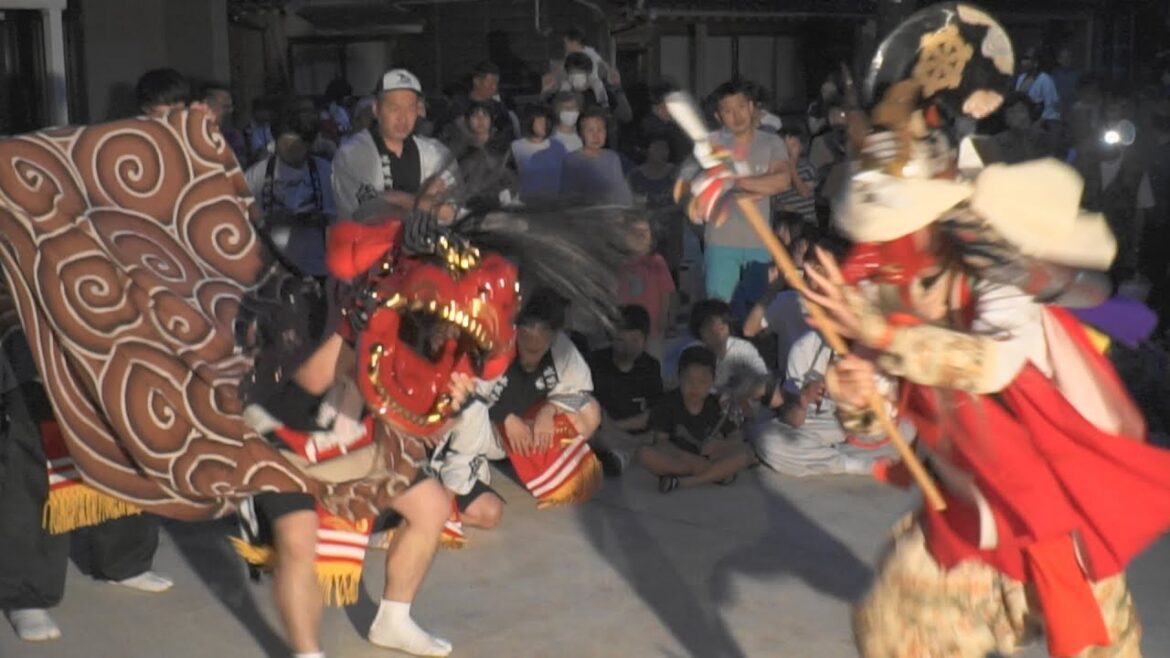 氷見市 地蔵町 『獅子舞 其の二』2023/06/24