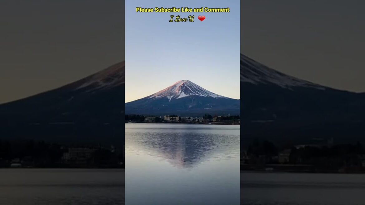 Misteri Gunung Fuji, Rahasia Tersembunyi  #shorts