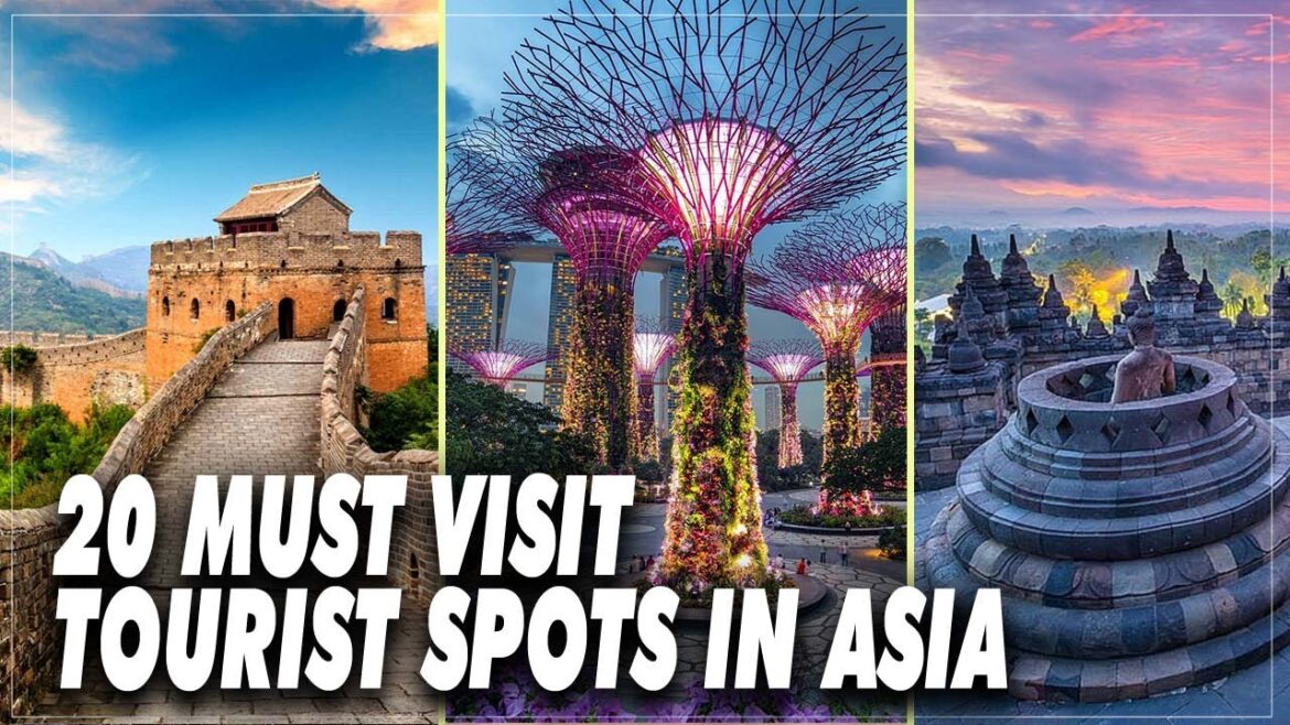 Must Visit Tourist Spots in Asia | Top 20 Places to Visit in Asia 2023 | Tour The Earth [4K Video]