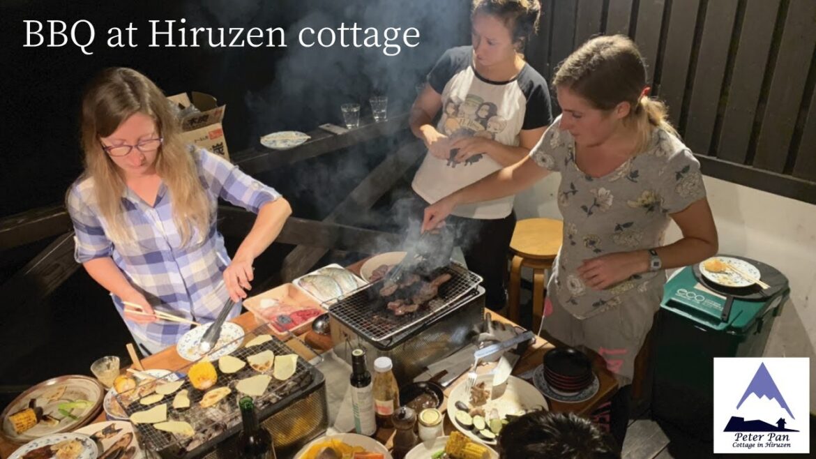 【Vlog】My Movie BBQ at Hiruzen cottage Okayama in Japan