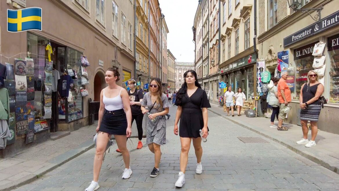 Sweden, Stockholm 4K - June 2023 🇸🇪