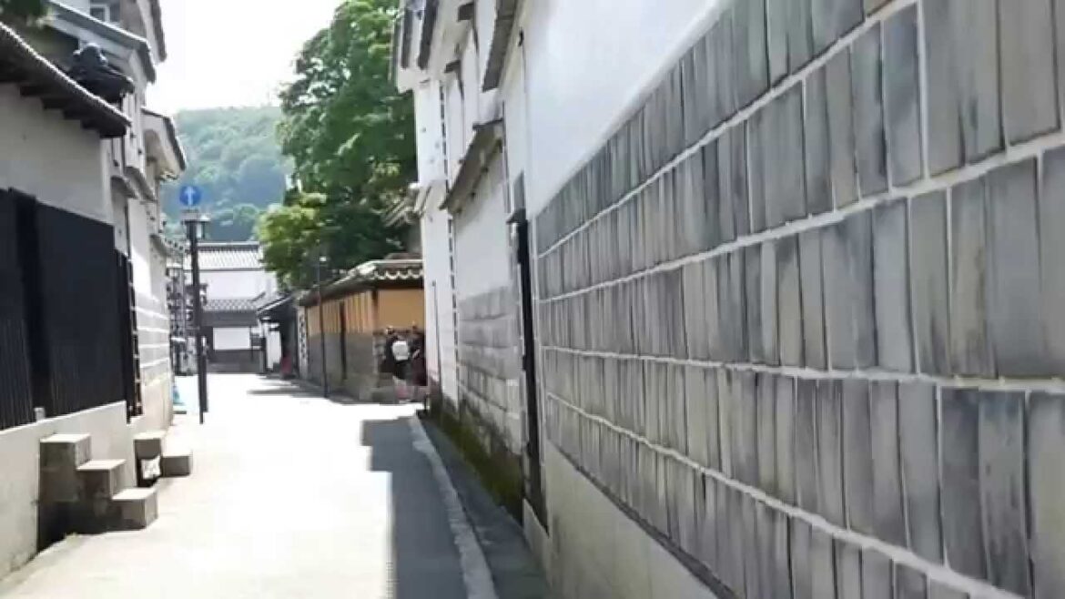 倉敷美観地区　路地散歩　倉敷物語館から中橋まで