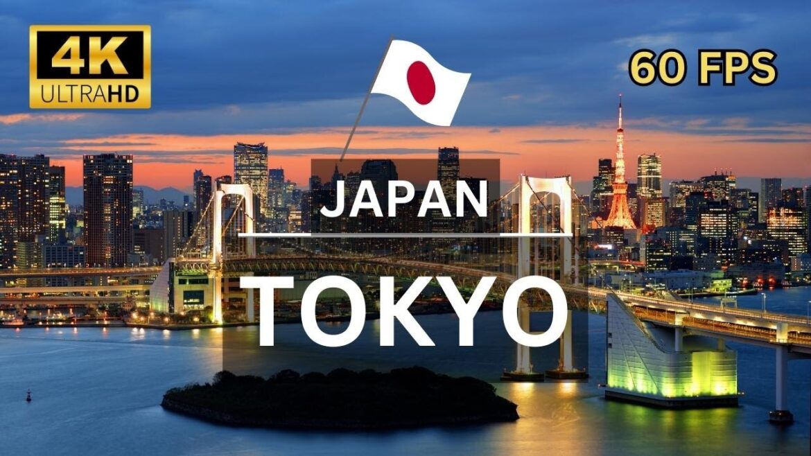 Tokyo in 4K 60 FPS by drone - The Land Of Sunrise