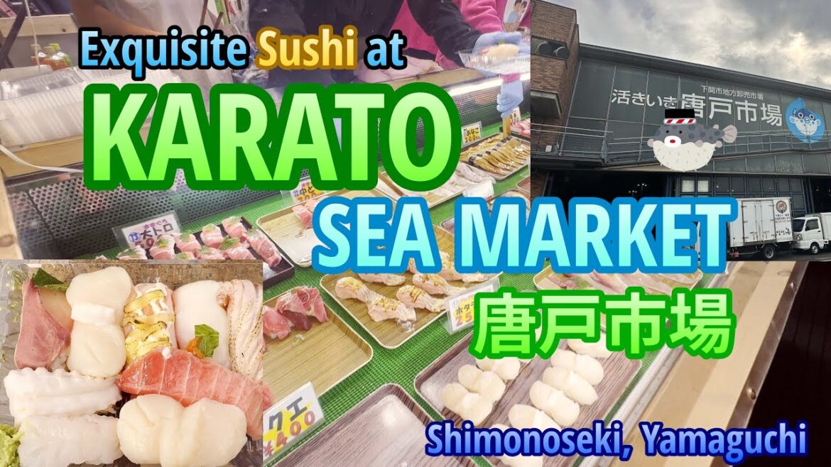 Karato Sea Market. Fill your stomach with Sushi and Blowfish | Fukuoka / Moji / Japan Travel Karato Sea Market. Fill your stomach with Sushi and Blowfish | Fukuoka / Moji / Japan Travel