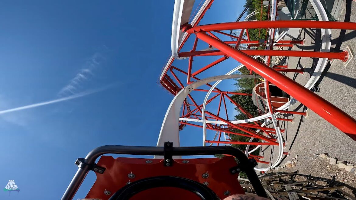 Unrealistische Achterbahn in Echt! - Stunt Pilot - POV - Silverwood Theme Park - RMC - Raptor Track