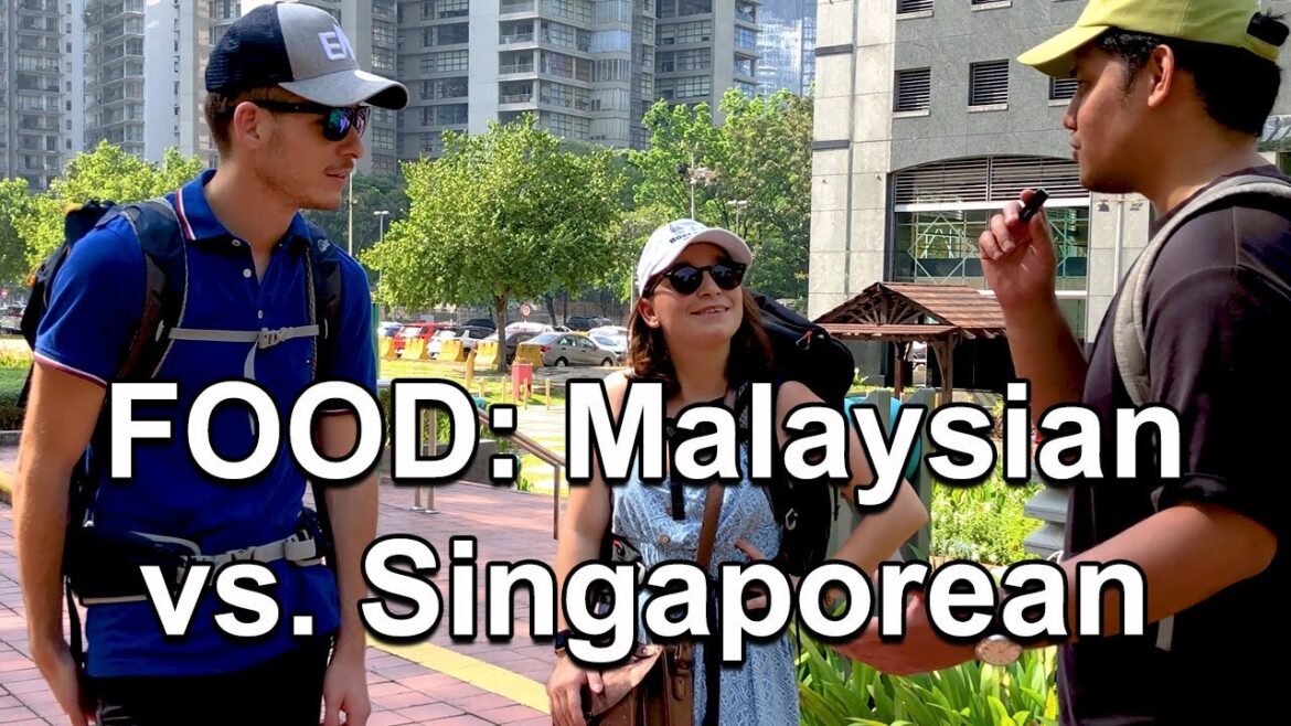 French said Malaysian food is BETTER than Singaporean? -4K