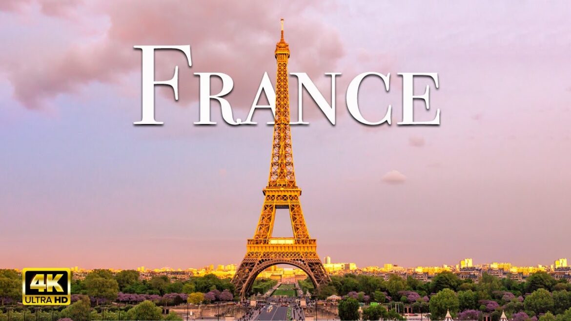 FLYING OVER FRANCE | 4K UHD | Amazing Beautiful Nature Scenery with Relaxing Music for Stress
