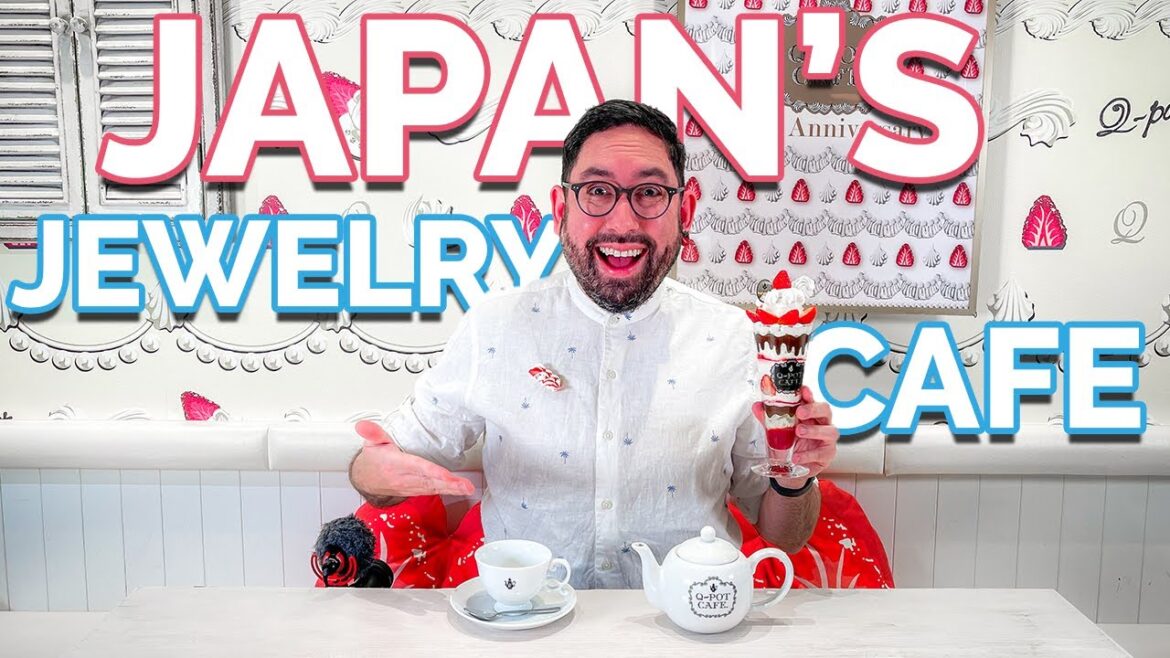 Inside Japan's Jewelry Cafe in Tokyo | Q-pot CAFE.