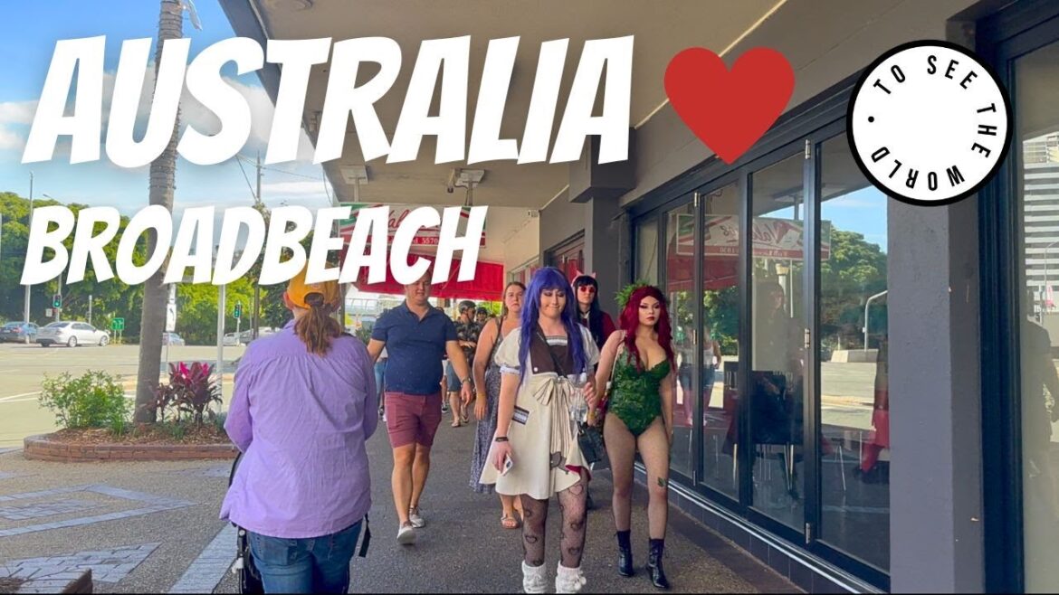 4K - 🇦🇺BROADBEACH - GOLD COAST - AUSTRALIA 🇦🇺 Sunday Walk