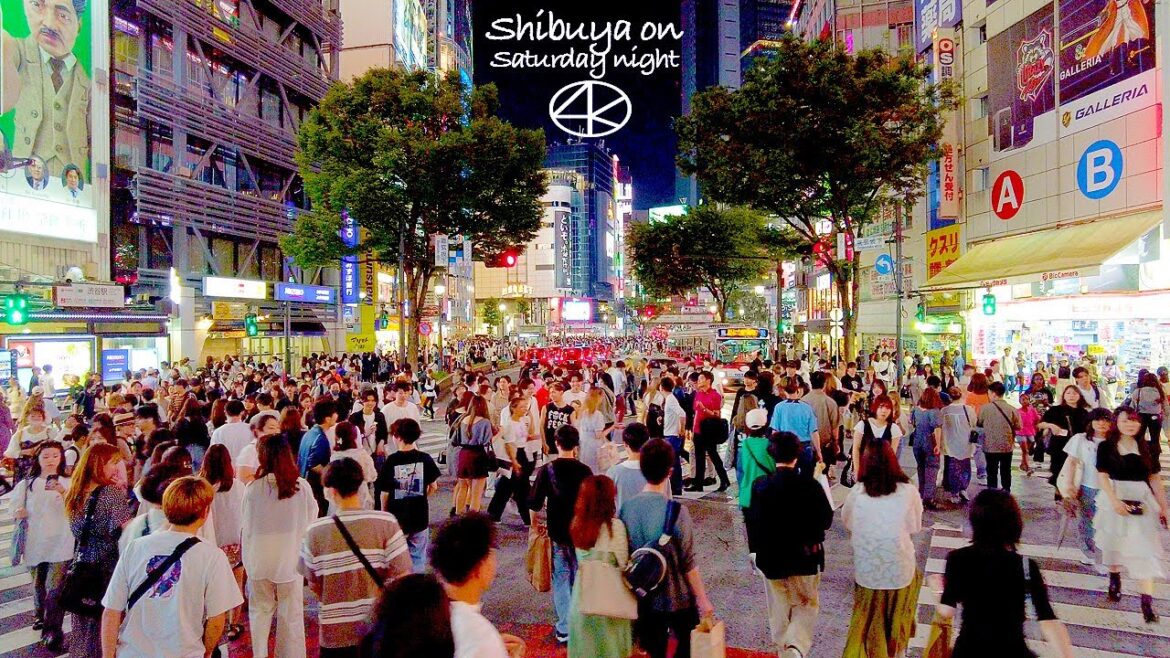 4K【渋谷の夜散歩】宮益坂から道玄坂の熱い一夜 2023 東京 Japan