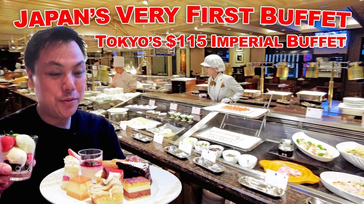Visiting Japan's Very First Buffet in Tokyo! - The $115 Imperial Buffet
