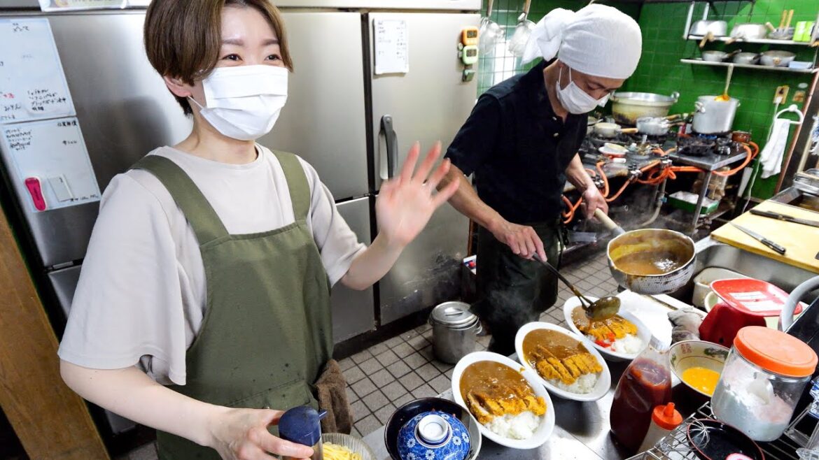 超絶カツ丼かつカレーラッシュ！爆売れガッツリ大衆うどん食堂丨Japanese Good Old Diner