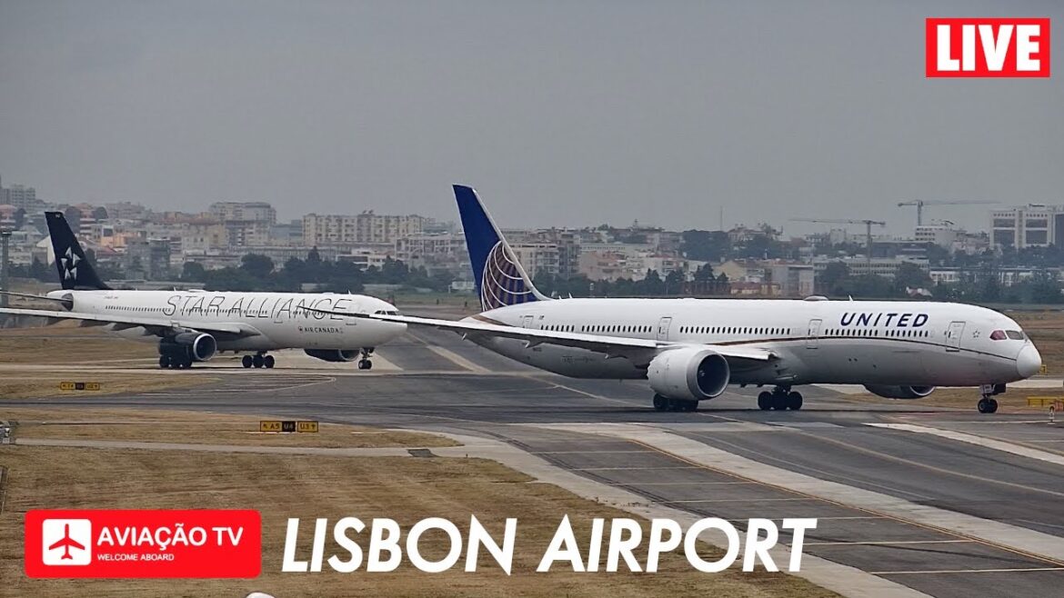 🔴 LIVE Lisbon Airport 25.06.2023 • Live Plane Spotting • Direto Aeroporto de Lisboa • LIS / LPPT 🔴 LIVE Lisbon Airport 25.06.2023 • Live Plane Spotting • Direto Aeroporto de Lisboa • LIS / LPPT