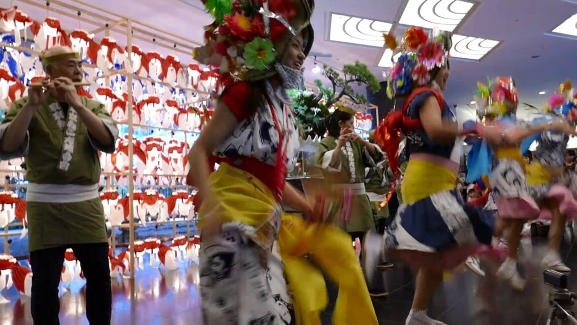 Nebuta dance performance at Meguro Gajoen [RAW VIDEO]
