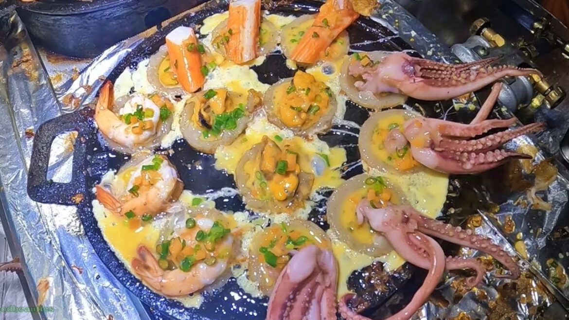 Thai Style Japanese Snacks Takoyaki - Thailand street food