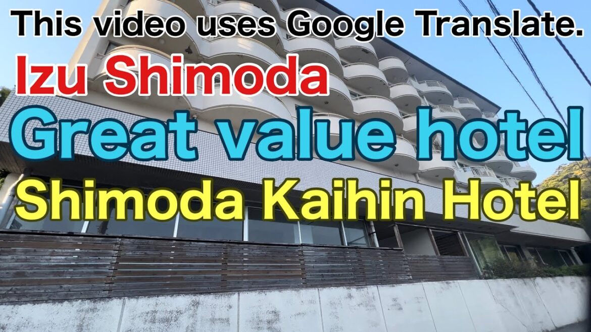 4K [Izu] A cheap accommodation in Shimoda. All-you-can-eat included. #japantravel