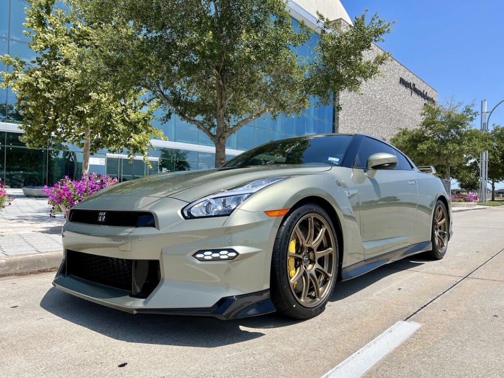 Our 2024 Nissan GT-R T-Spec in Millennium Jade