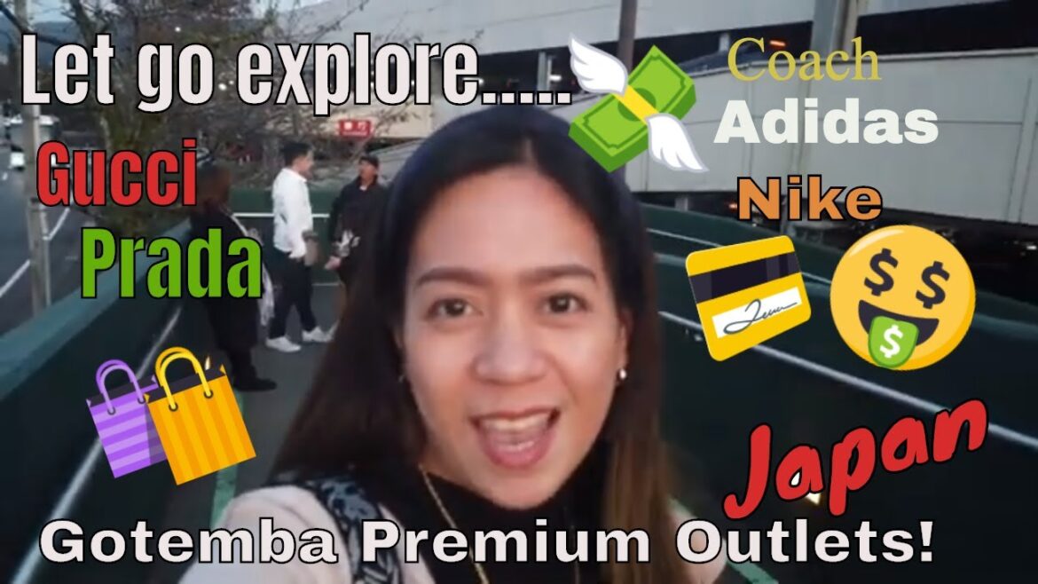 Gotemba outlets! What you see in Gotemba Premium Outlets, Gucci, Balenciaga, Coach, Adidas, Nike!
