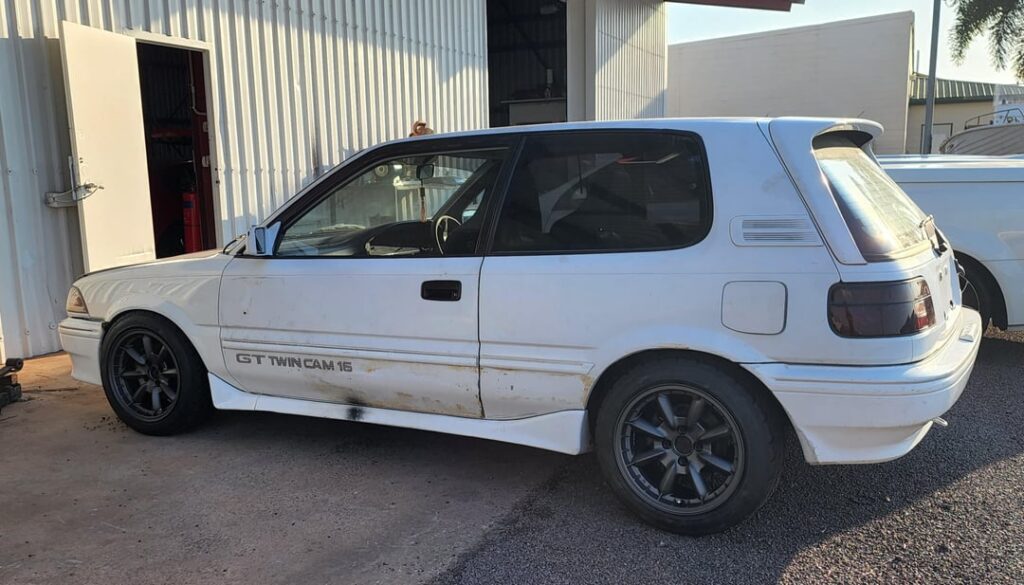 My 1988 AE92 FX-GT. Not one you'll think of when talking about JDM cars, but they were never available in Australia. 11 years on and it's still a work in progress!