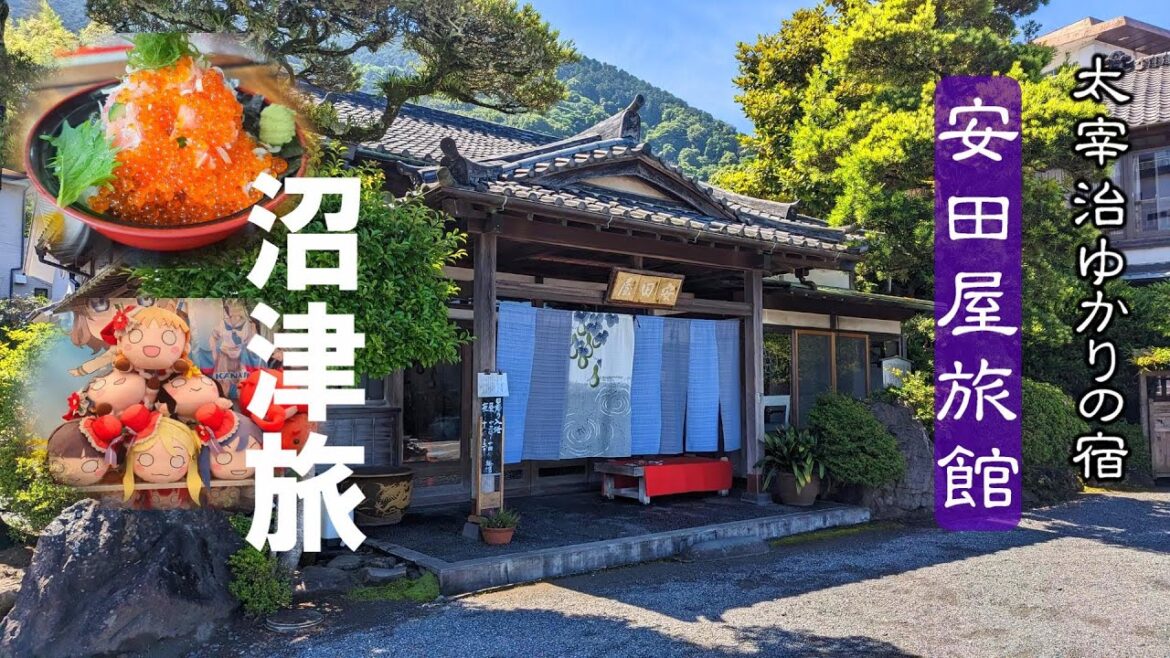 【 沼津旅 】安田屋旅館で駿河湾の幸を食べ富士山も眺め／深海水族館／ラブライブ聖地巡り／太宰治ゆかりの宿／伊豆旅