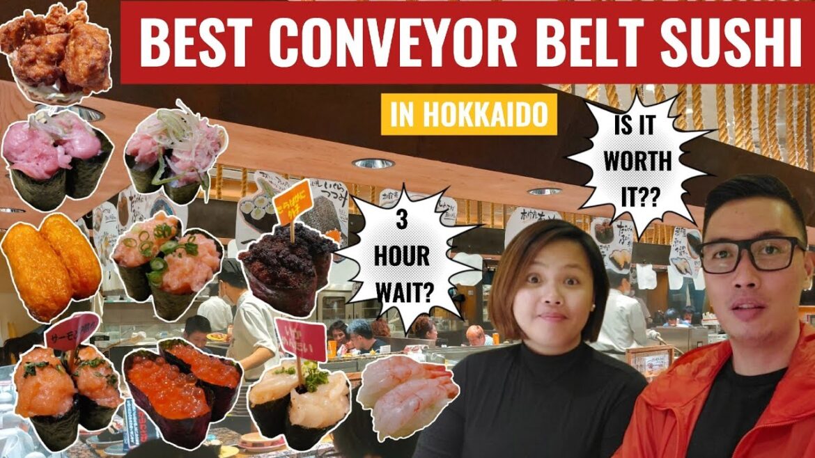 BEST CONVEYOR BELT SUSHI IN HOKKAIDO | AFFORDABLE SUSHI EXPERIENCE NEMURO HANAMARU | JAPAN VLOG 2023 BEST CONVEYOR BELT SUSHI IN HOKKAIDO | AFFORDABLE SUSHI EXPERIENCE NEMURO HANAMARU | JAPAN VLOG 2023