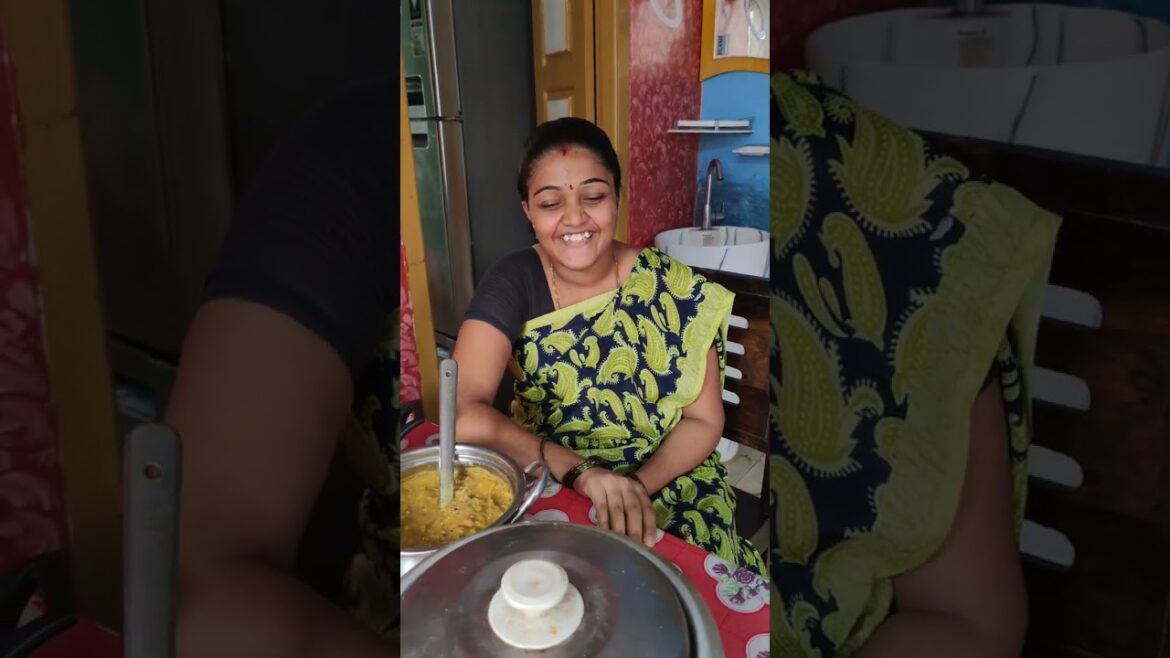 Today's Lunch Menu|Eating Sangati Bendkaya Curry🙋| Healthy Protein Veg Curries| Wife Demand #shorts