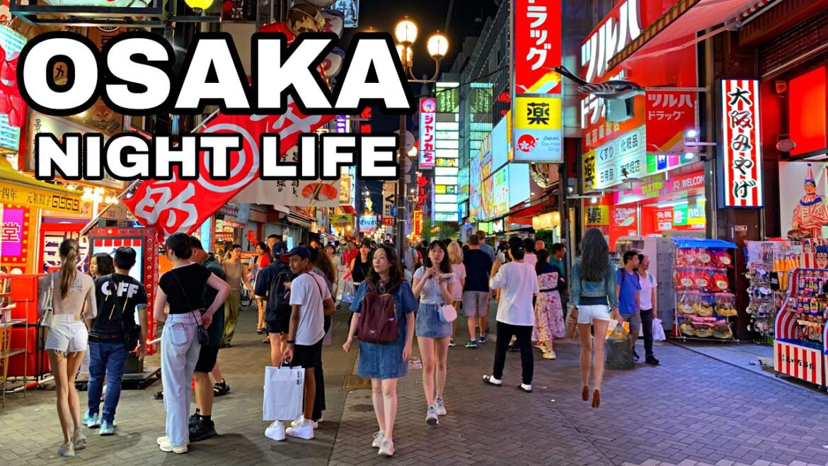 Party NEVER stops in NAMBA | Dotonburi tour Osaka JAPAN 🇯🇵 Party NEVER stops in NAMBA | Dotonburi tour Osaka JAPAN 🇯🇵