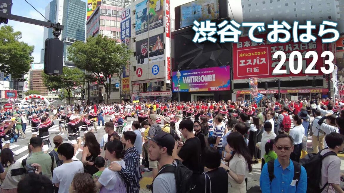 4K 2023年 渋谷・鹿児島おはら祭 渋谷でおはら ② / SHIBUYA-KAGOSHIMA OHARA Festival 2023 in Shibuya Tokyo Japan 4k 60fps