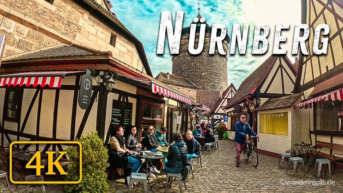 Nuremberg Morning Walk 4K 2023 | Nürnberg | Germany Walking Tour #nürnberg #germany  #travel