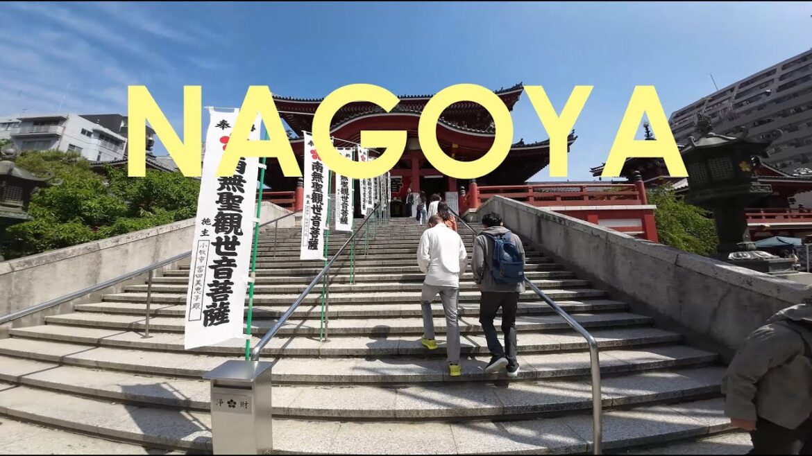 Going around Nagoya, Japan In 4k Video.