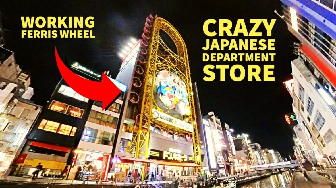 Exploring Don Quijote Department Store in Dotonburi Riverfront