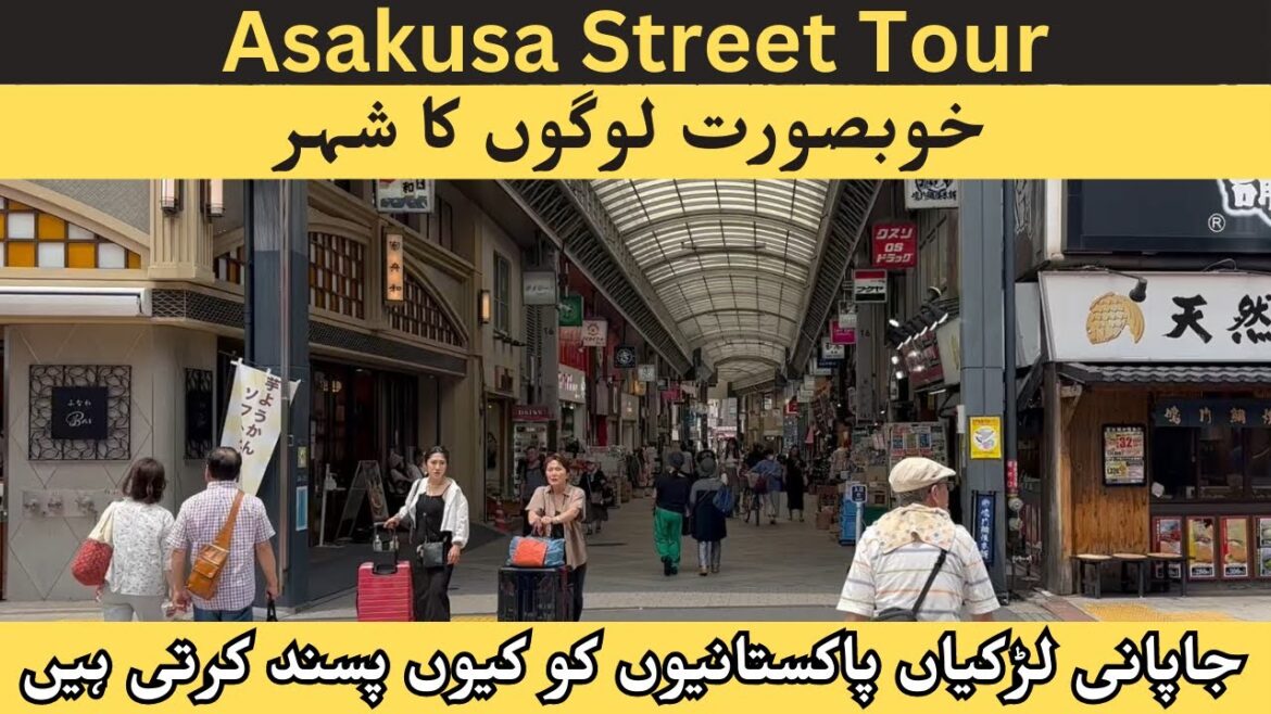 Asakusa Street Tour I Tokyo I Japan I Travel With Tayyab