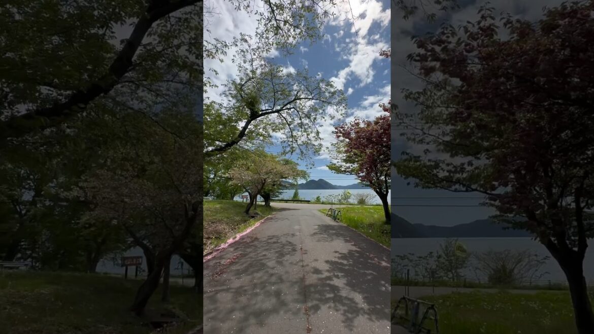 洞爺湖一周(約40キロメートル)サイクリング#洞爺湖　#サイクリング #40キロメートル