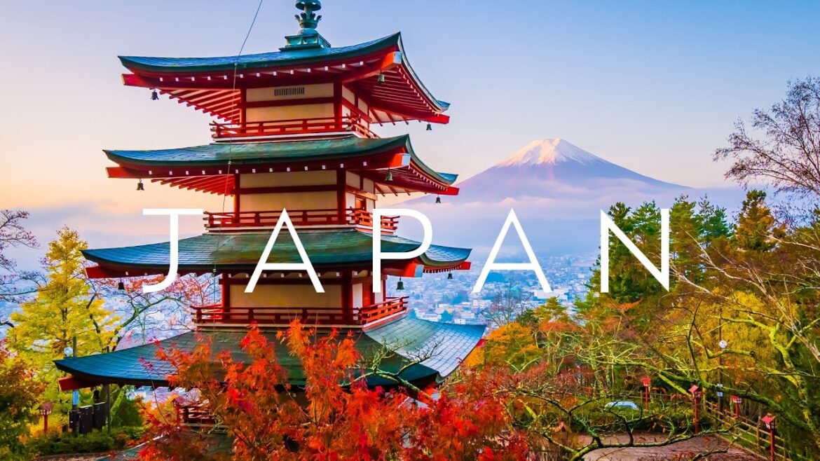 Japan 4K: the Land of the Rising Sun - Calming Music Film #nippon