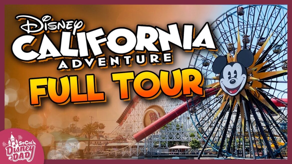 Disney California Adventure 2023 | Fully Guided TOUR of Every Land