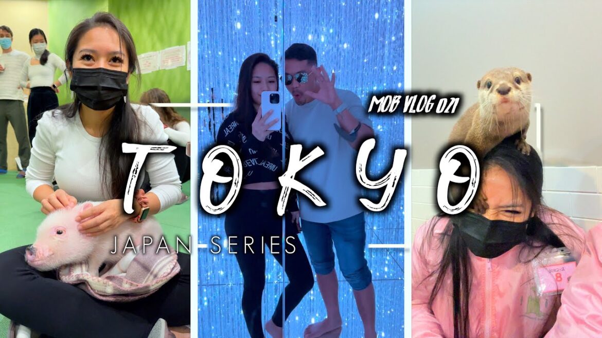 TOKYO CINEMATIC TRAVEL Vlog | PIG & OTTER Cafe, Amazing EATS, TEAMLAB PLANETS | DBMOB | MOB VLOG 021