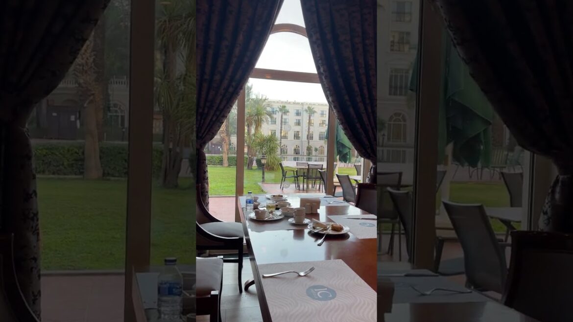 🌞 TURKISH BREAKFAST BUFFET 🇹🇷 LOVELY AIRPORT HOTEL IN TURKIYE @ IC HOTELS ANTALYA🌴 PALM VIEWS