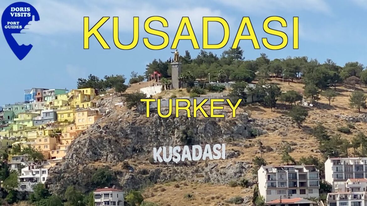 Kusadasi, Turkey. A walking tour of the harbour, market, and castle. Kusadasi, Turkey. A walking tour of the harbour, market, and castle.