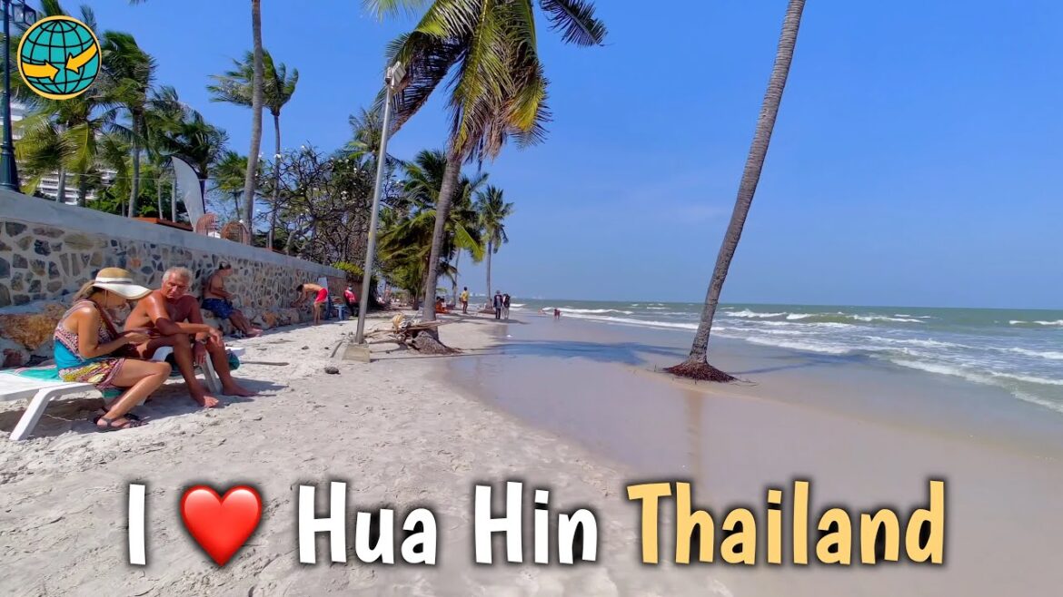 🇹🇠4K walk Hua Hin Thailand | Hua Hin Beach : The Jewel of the Coast 🇹🇠4K walk Hua Hin Thailand | Hua Hin Beach : The Jewel of the Coast