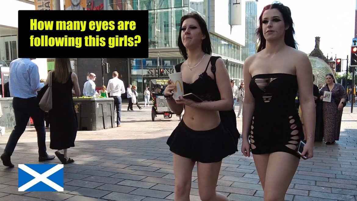 🏴󠁧󠁢󠁳󠁣󠁴󠁿 [PUBLIC REACTIONS] Glasgow's Girls | Scotland 2023【4K】