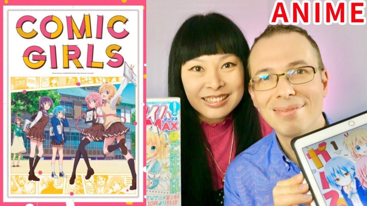 Mangaka et lycéennes ! CHRONIQUE ANIME Comic girls, notre coup de coeur de la saison Printemps 2018