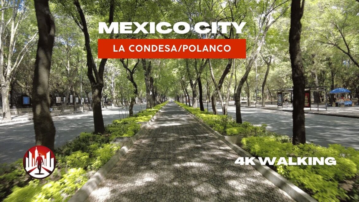 Mexico City: La Condesa to Polanco 4K walking tour Mexico City: La Condesa to Polanco 4K walking tour