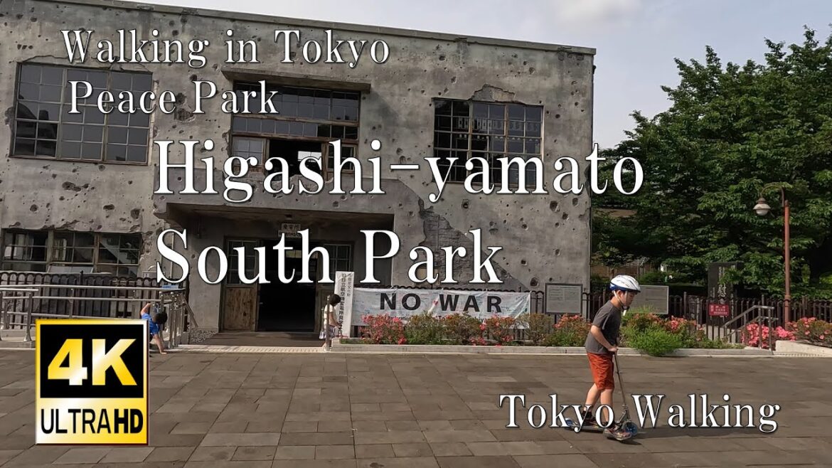 4K HDR//Walking in Tokyo Peace Park HigashiyamatoMinami Park /45minutes 4K HDR//Walking in Tokyo Peace Park HigashiyamatoMinami Park /45minutes