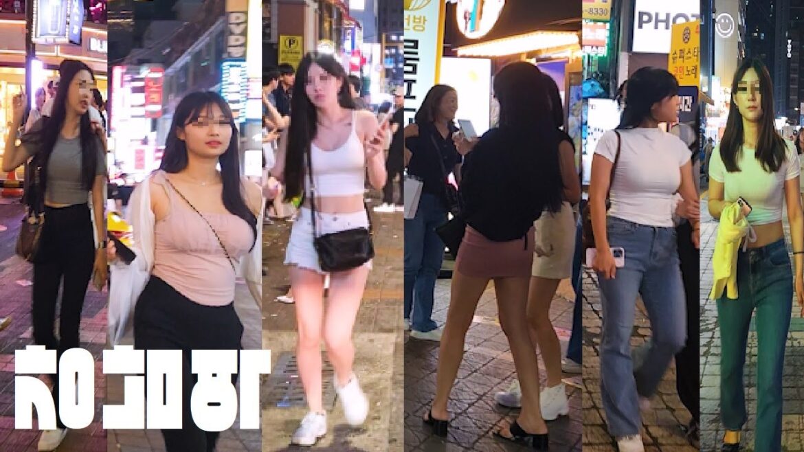 [4k HDR]🔥🔥활기찬 강남역 클럽거리 같이 구경해요/4k walk korea,night walk,nightlife,nightlife seoul