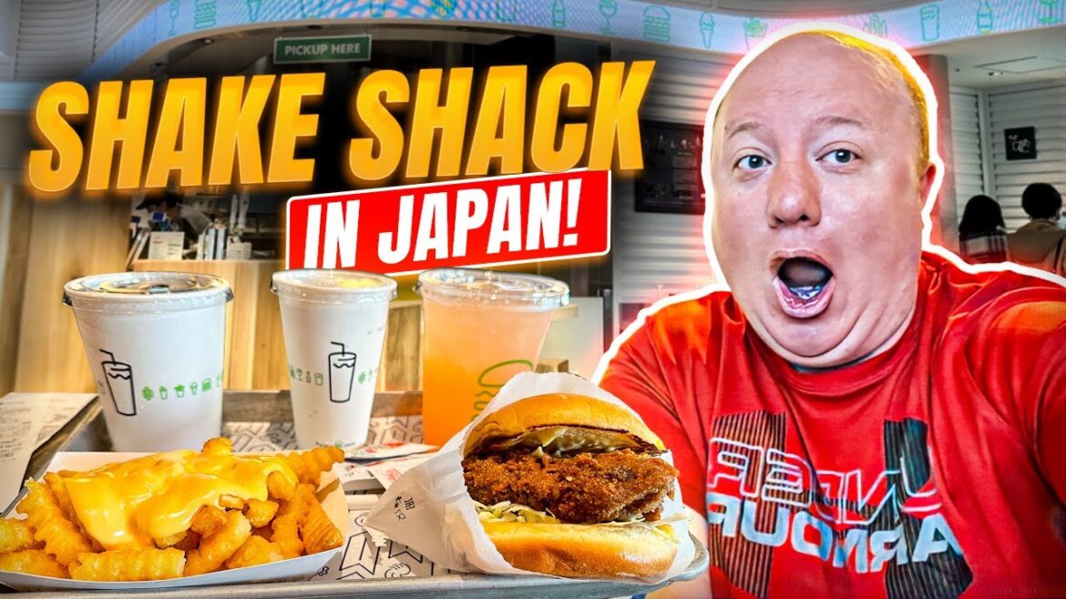 Shake Shack Japan: Trying the Yuzu Chicken Sandwich!