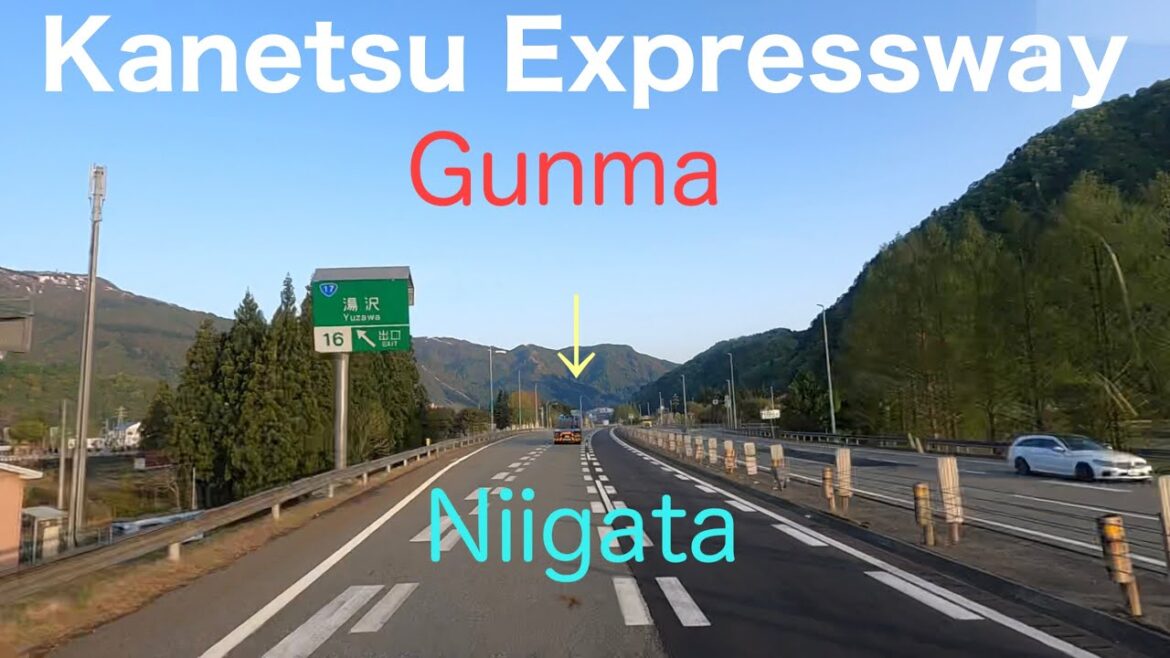【Japanese truck driver 】Kannetsu expressway Gunma → Niigata