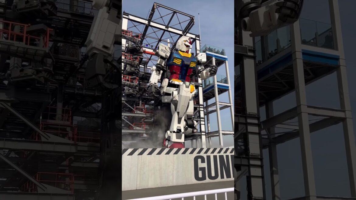 Gundam in real life, gedee!