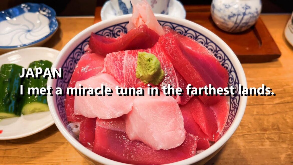 Tuna from a Tokyo sushi restaurant in the northernmost part of Japan